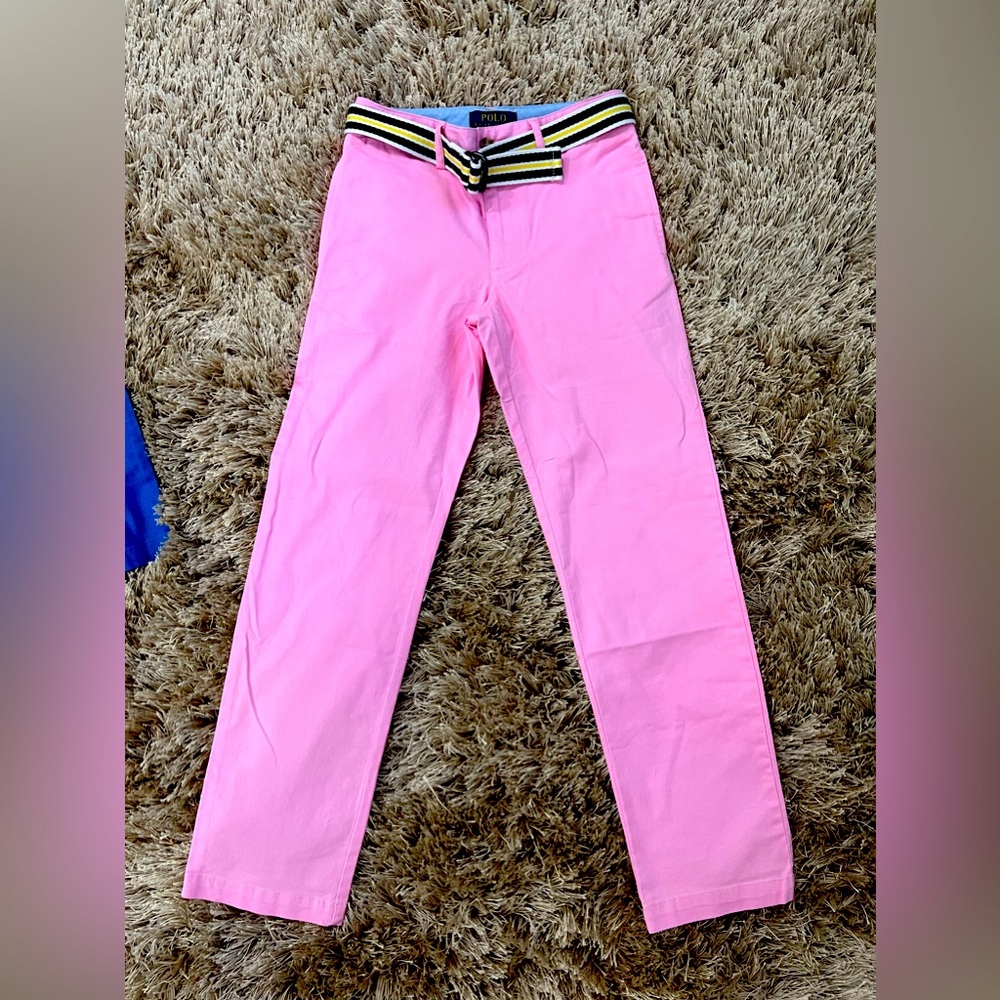 Ralph Lauren Brand New lot of 2 pink and navy blue size 10 boys
